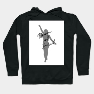 strange and unusual girl Hoodie